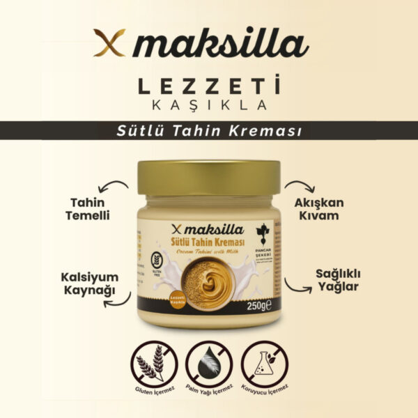 Maksilla Sütlü Tahin Kreması - 5 kg