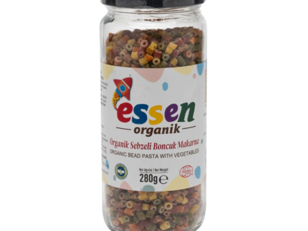 Organik Sebzeli Boncuk Makarna 280 Gr.