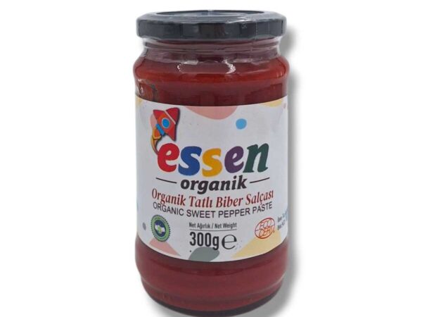 Organik Tuz Ilavesiz Biber Salçası 300gr