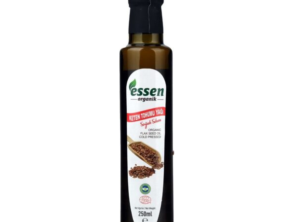 Organik Keten Tohumu Yağı Soğuk Sıkım 250ml