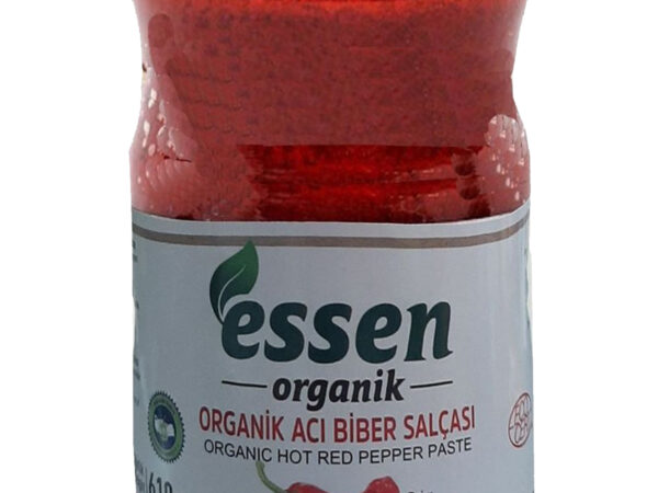Organik Acı Biber Salçası 610 gr