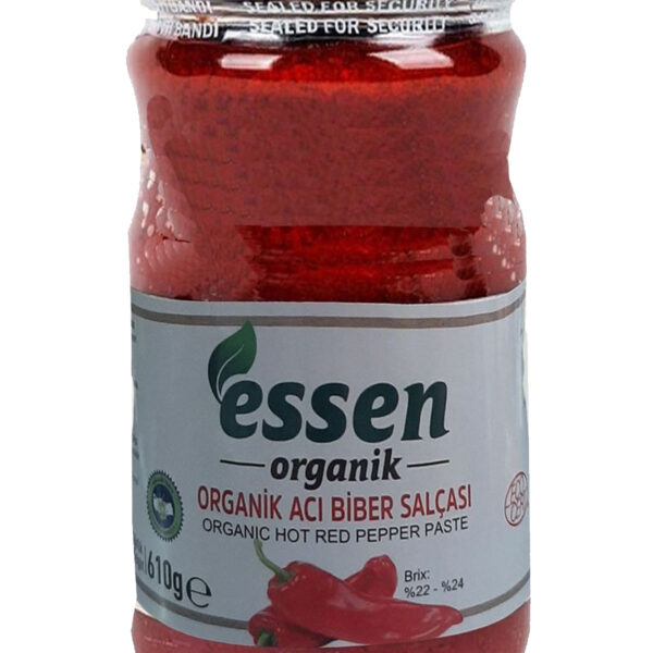 Organik Acı Biber Salça - 660 cc