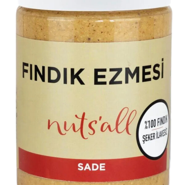 Sade %100 Fındık Ezmesi - 1 kg