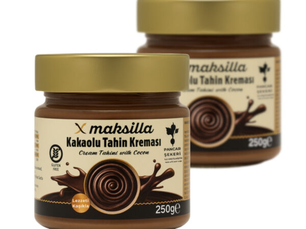 Maksilla Kakaolu Tahin Kreması 2'li Paket (250 g x 2)