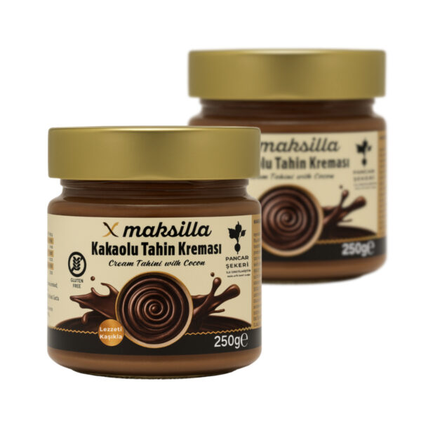 Maksilla Kakaolu Tahin Kreması 2'li Paket (250 g x 2)