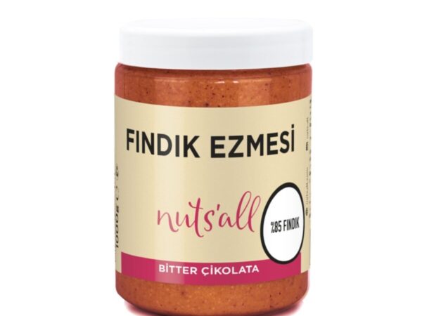 Bitter Fındık Ezmesi 1000 Gr