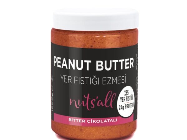 Bitter Çikolatalı Fıstık Ezmesi 1000 Gr