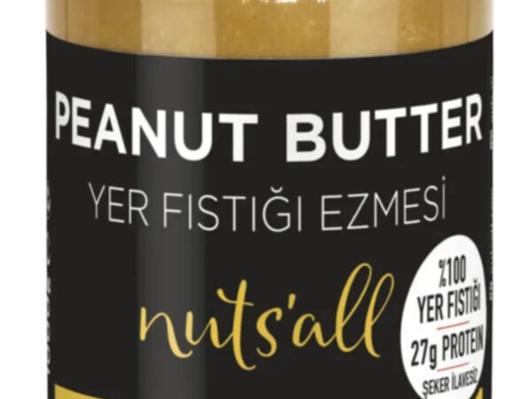 Nuts'all Parça Fıstıklı (Crunchy) Yer Fıstığı Ezmesi - 1 kg