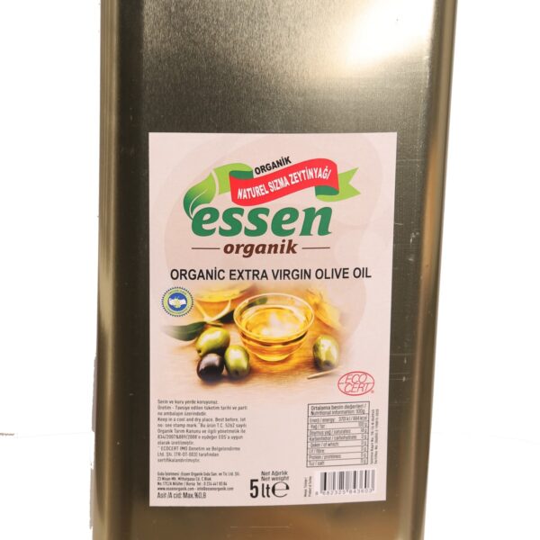 Organik Sızma Zeytin Yağı 5 lt