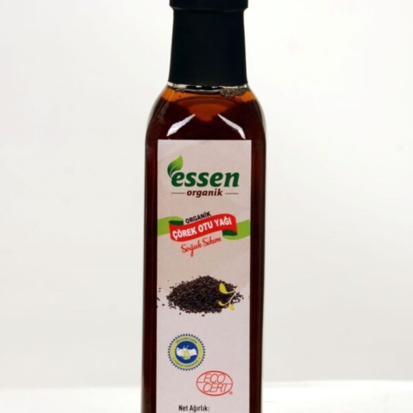Organik Çörekotu Yağı (Soğuk sıkım) - 250 ml