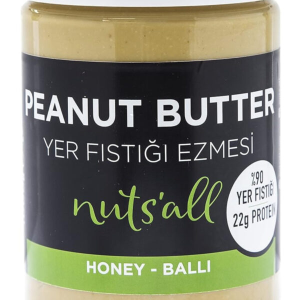 Nuts'all Ballı Fıstık Ezmesi - 1 kg