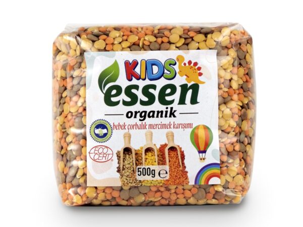 Organik Bebek Mercimek Karışımı 500gr