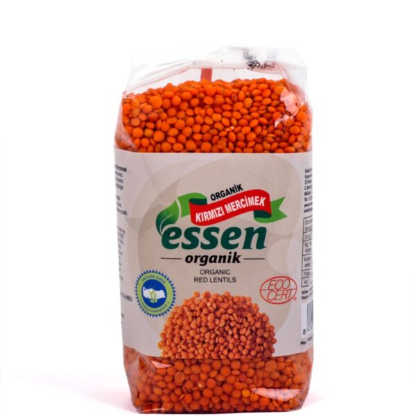 Organik Kırmızı Mercimek - 500 g