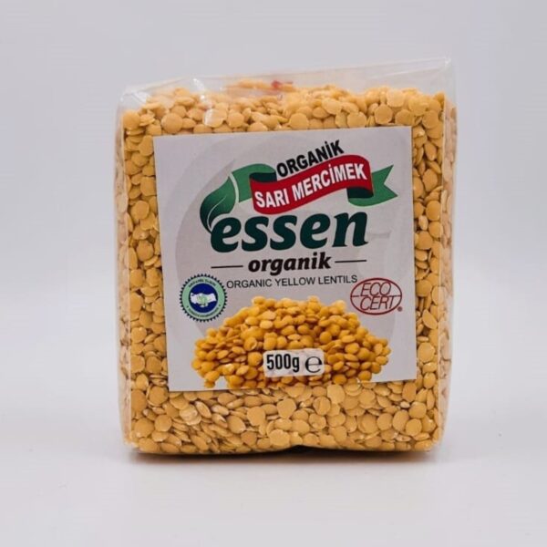 Organik Sarı Mercimek - 500 g
