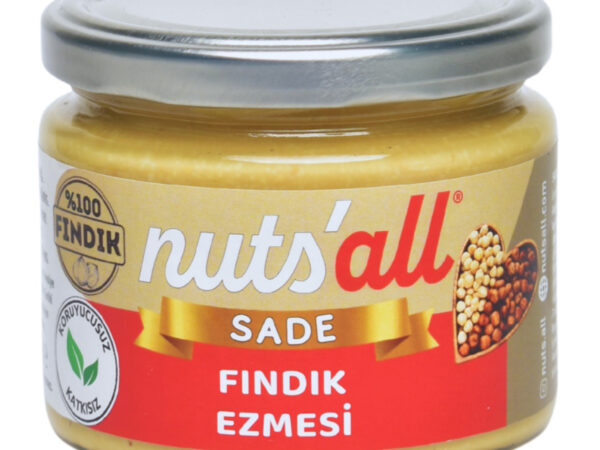 Sade Fındık Ezmesi - 280 G