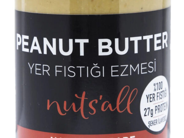 Sade Fıstık Ezmesi - 1 Kg