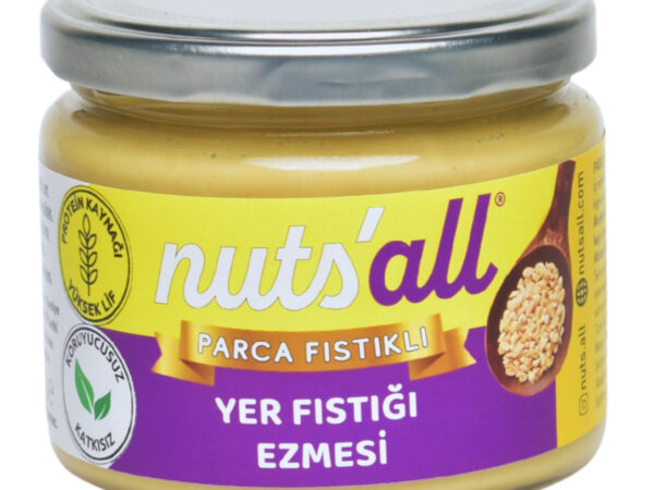 Parça Fıstıklı (Crunchy) Fıstık Ezmesi - 280 g