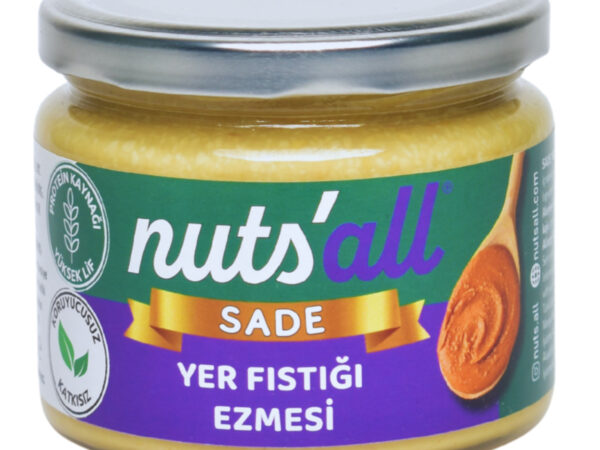 Sade Fıstık Ezmesi - 280 g