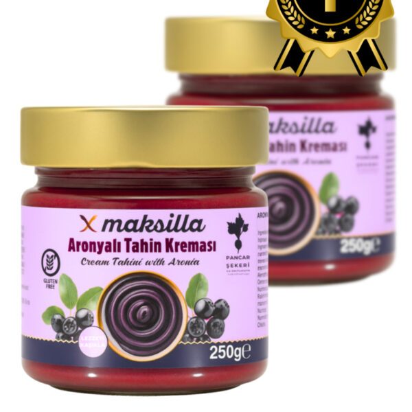 Maksilla Aronyalı Tahin Kreması  - 250 g x 2 Adet