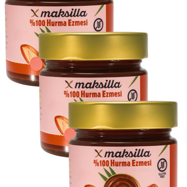 Maksilla %100 Hurma Ezmesi  - 250 g x 3 Adet