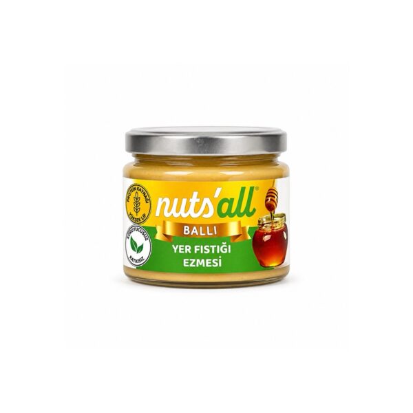 Nuts'all Ballı Yer Fıstığı Ezmesi - 280 g
