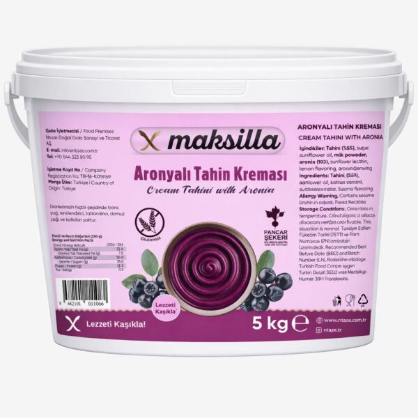 Maksilla Aronyalı Tahin Kreması - 5 kg