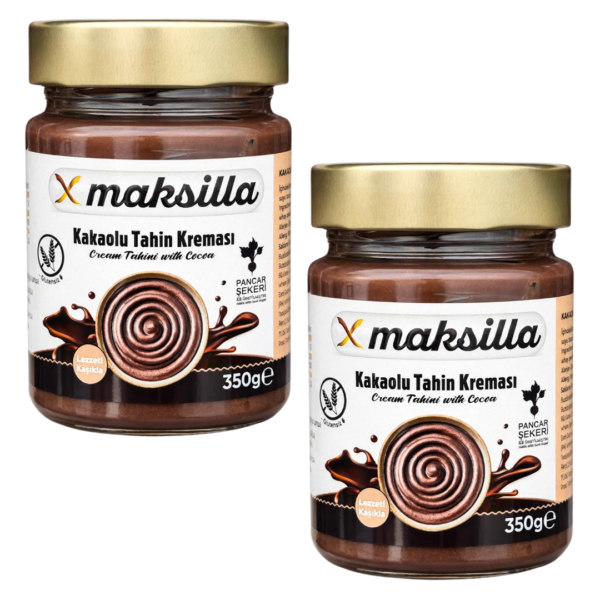 Maksilla Kakaolu Tahin Kreması - 350 g x 2 Adet