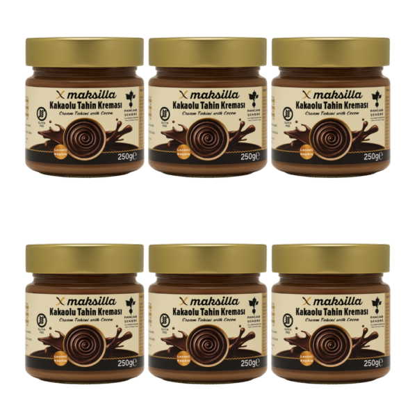 Maksilla Kakaolu Tahin Kreması 250 g x 6 Adet